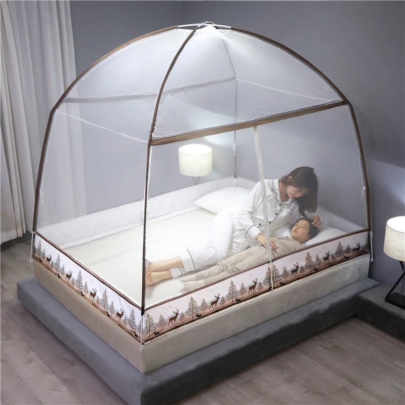 Faltbares Moskitonetz für das Bett | Brehn