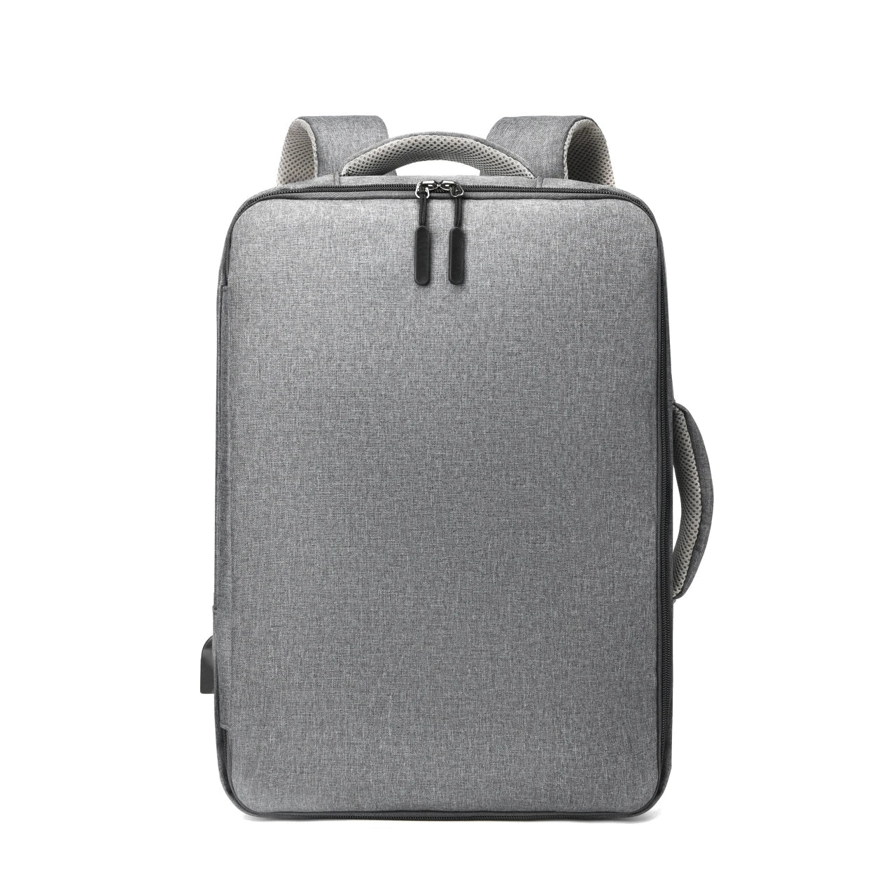 Brehn | Moderner TechSafe Rucksack - Mit praktischer USB-Ladefunktion