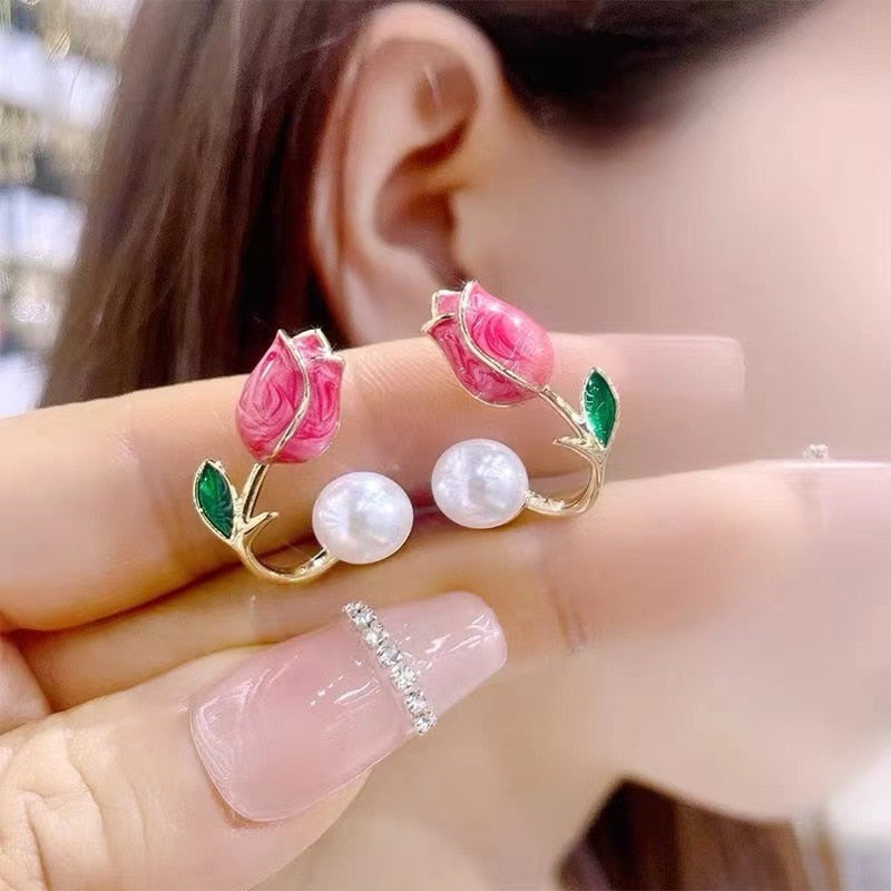 VIvolux | Blossom Beauty Blumen Liebe Ohrringe