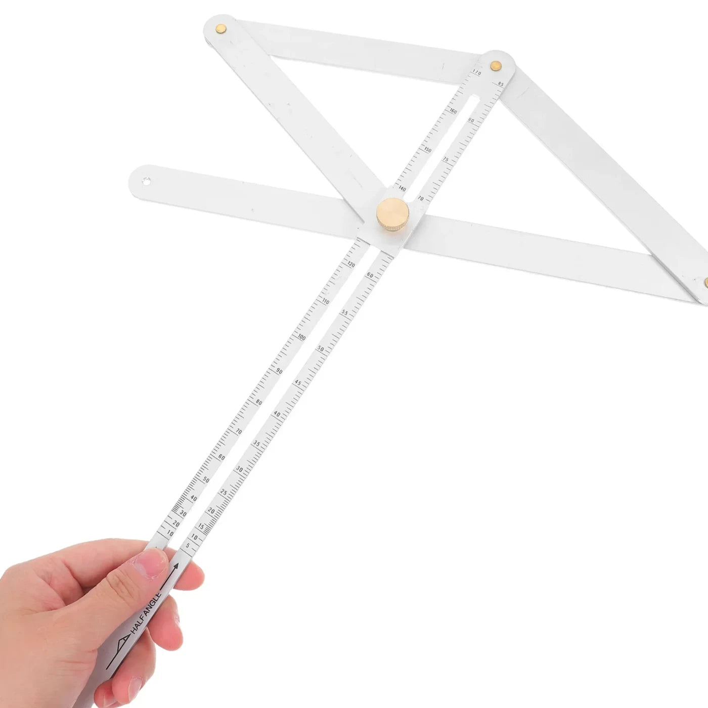 Verstellbares Winkellineal aus Legierung, 45 cm | Brehn