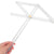 Verstellbares Winkellineal aus Legierung, 45 cm | Brehn