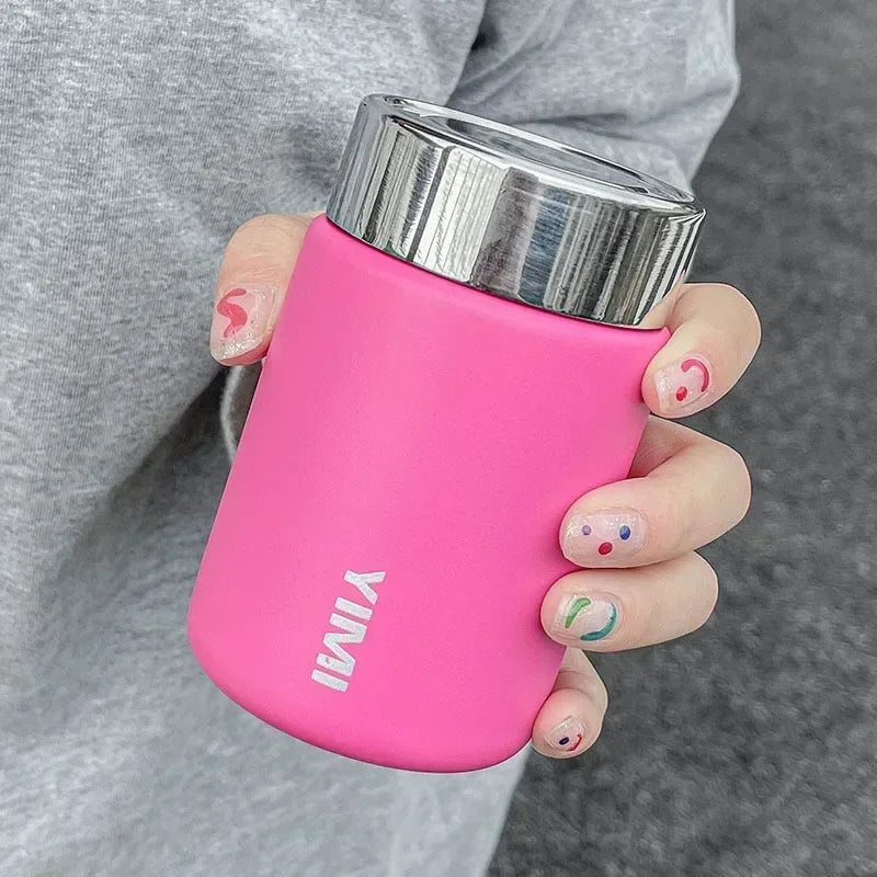 Brehn | 230ml Mini 316 Edelstahl Tragbare Thermoskanne - Taschen-Vakuumflasche