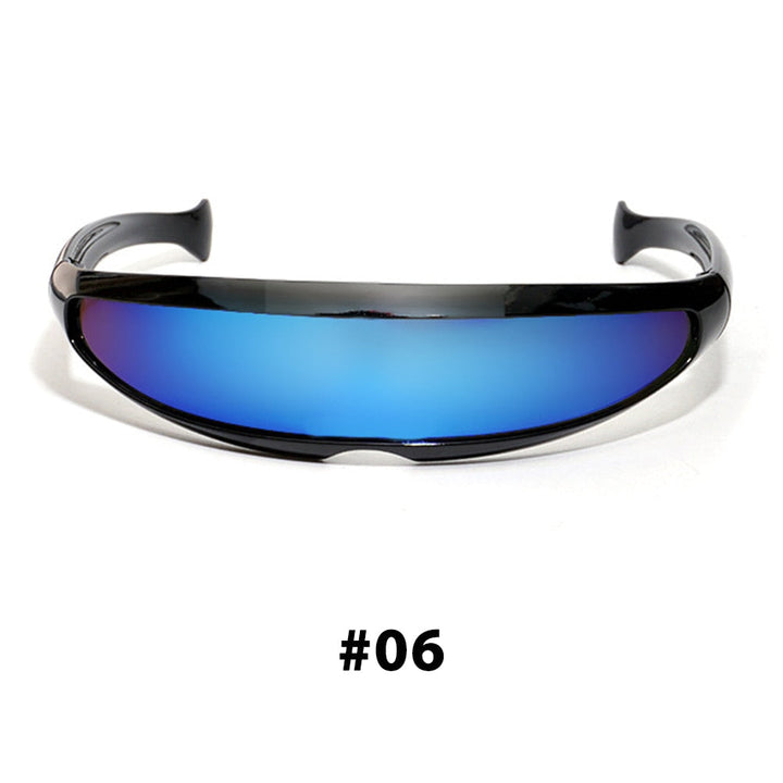 VIvolux | Futuristische Cyborg Cosplay Sonnenbrille