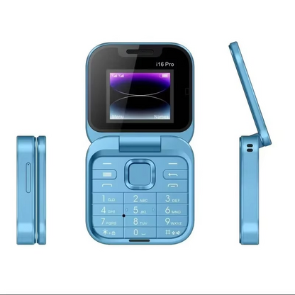 Klapphandy für Senioren – großer Bildschirm, große Tasten, hohe Lautstärke, Dual-SIM, lange Standby-Zeit