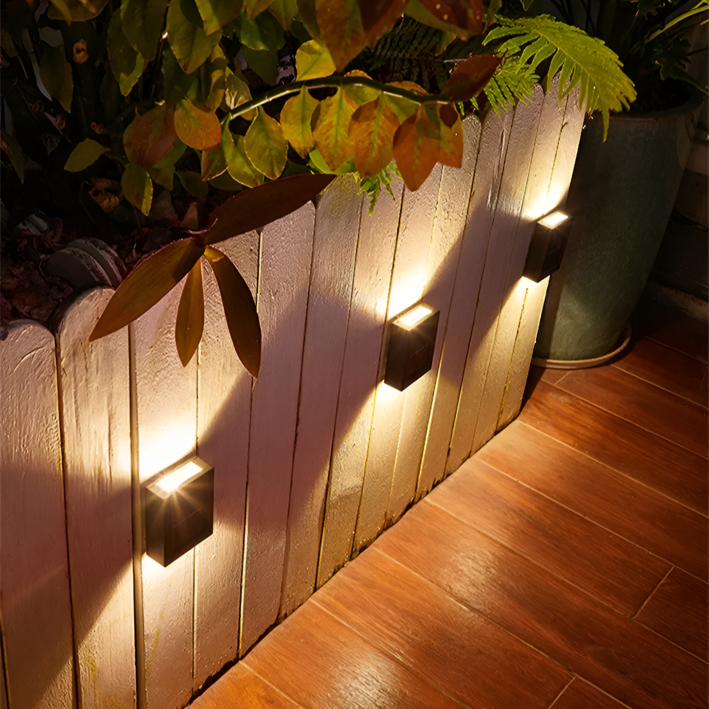 Brehn | Solar Außenlampe LED IP65 wasserdicht Schwarz