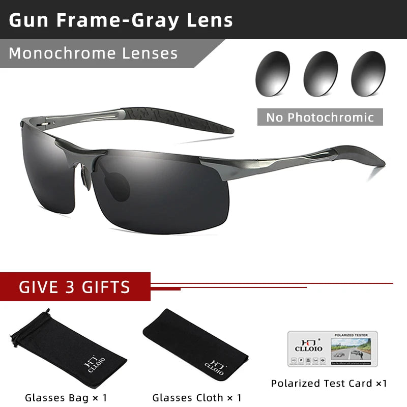 Photochrome Sonnenbrille mit polarisierten Gläsern | Brehn