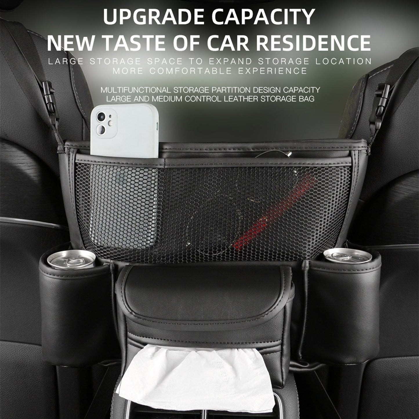 Brehn | Ultimativer Auto-Konsole-Organizer