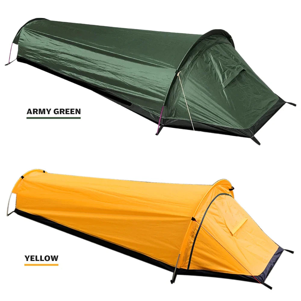 Brehn | Trekvento SoloShield Ultraleichtes Einmannzelt | Wasserdicht & Winddicht | Mit Alu-Gestänge & Aufbewahrungsbeutel | Für Trekking, Wandern & Camping