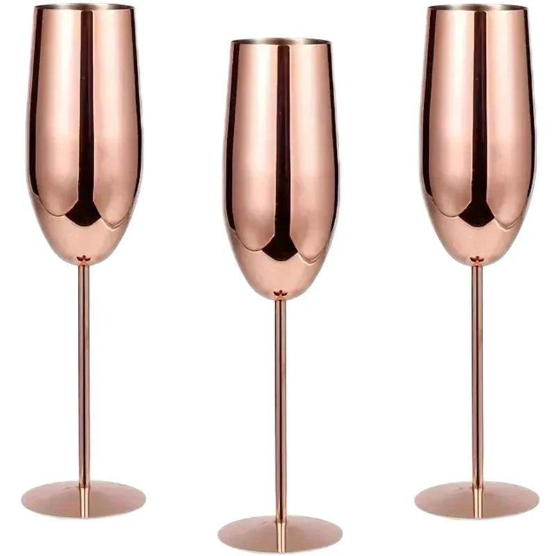 Brehn | Edelstahl Gläser (Set von 6)