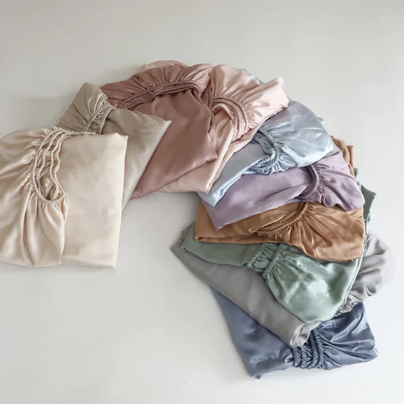 Brehn | SilkDreams Mulberry Seiden-Bettlaken | Atmungsaktiv | Hypoallergen | Luxuriöse Bettwäsche für Ihr Zuhause