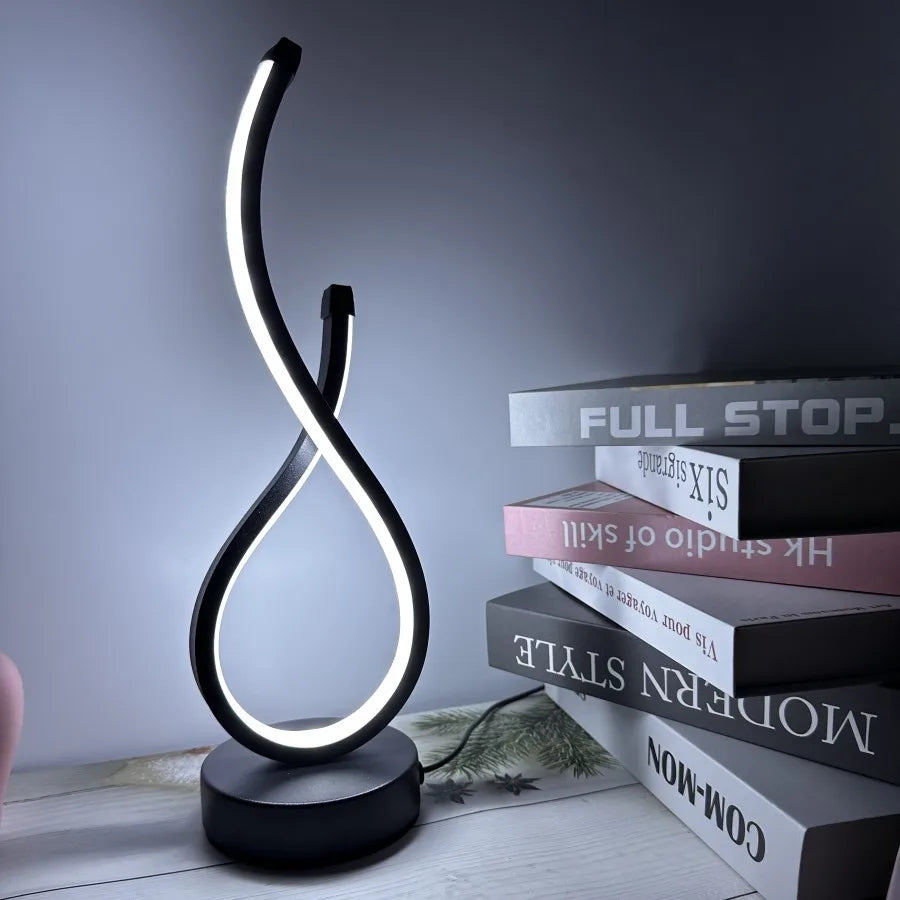Brehn | Lumoara LED Tischlampe | Dimmbar | 3 Lichtfarben | Modernes Design
