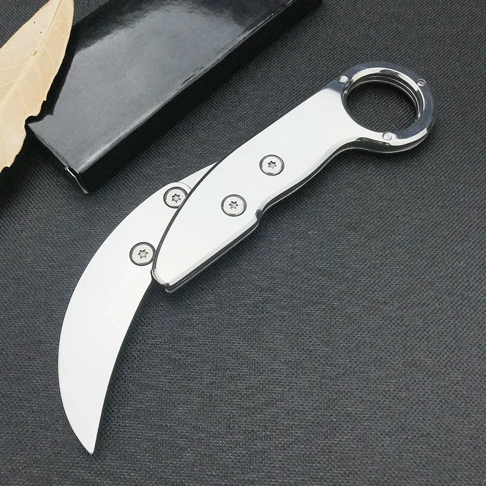 Brehn | Karambit Kompakt Klapp-Taktisches Klaue-Messer