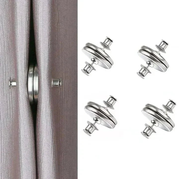 Brehn | Magnetischer Clip für Vorhänge - Hält Ihre Vorhänge sicher zu - Praktisch und stilvoll