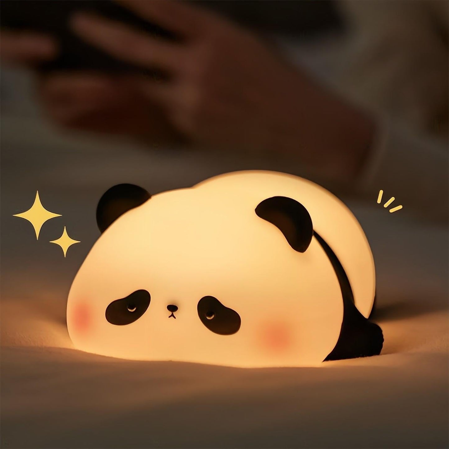 VIvolux | Lazy Panda Touch Sensor Nachtlampe