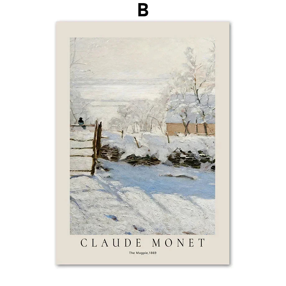 Zeitlose Klassiker Vintage Landschaft Wandkunst Feine Kunst Leinwanddrucke Bilder Poster Berühmte Gemälde Für Wohnzimmer Esszimmer Schlafzimmer Kunst Dekor | Brehn