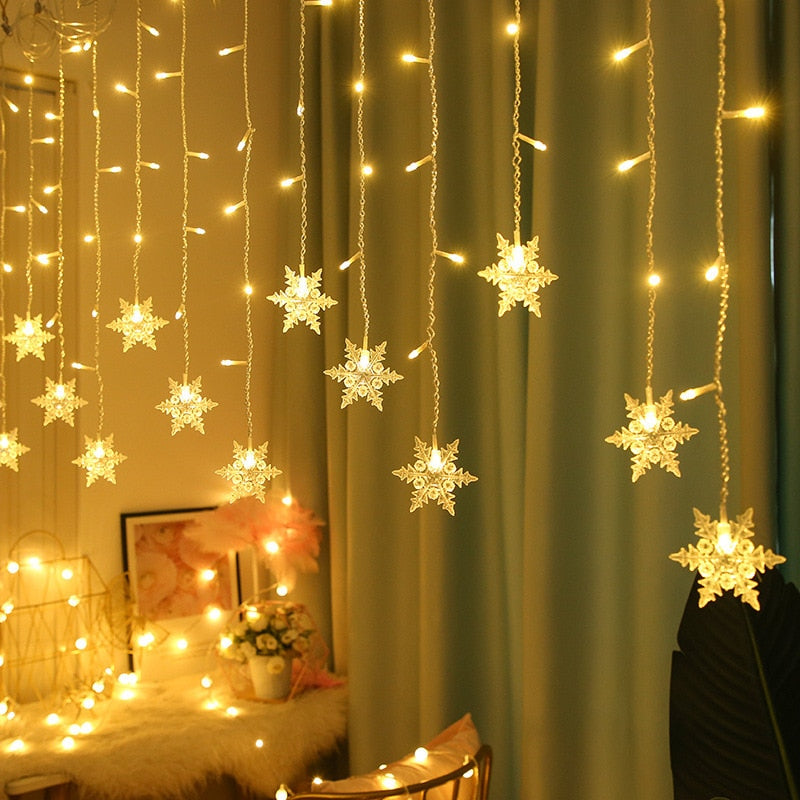 Brehn | LED Feen-Schneeflockenlichter