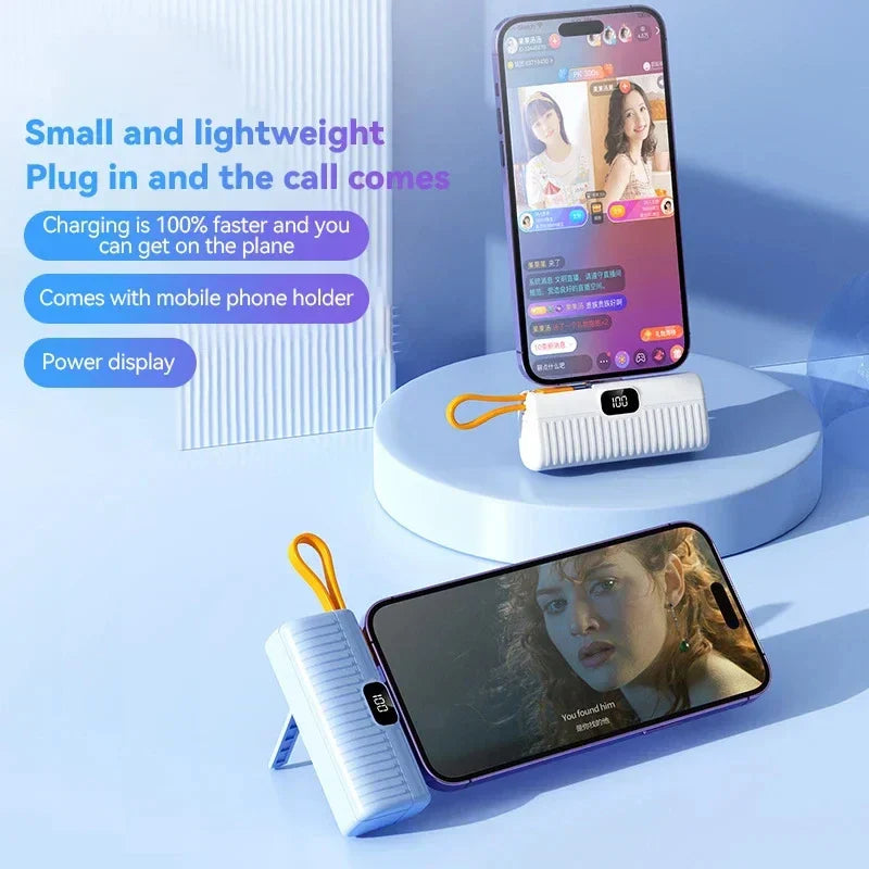 Brehn | Bidirektionales digitales Display Ultra-Lang Batterien Powerbank