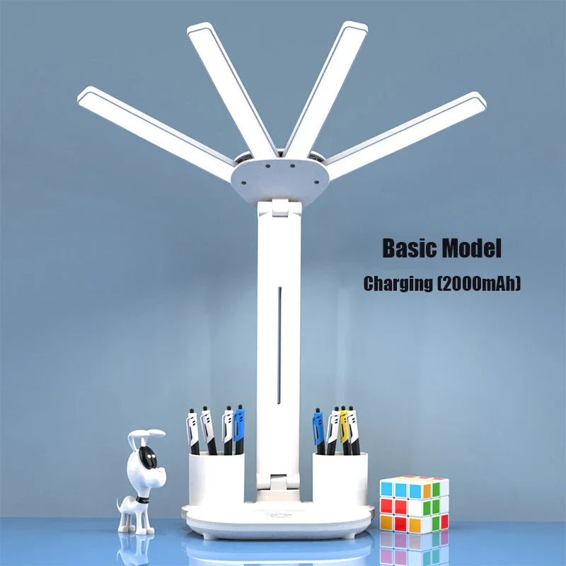 Brehn | 3in1 Multifunktionale Vier-Kopf Smarte Tischlampe
