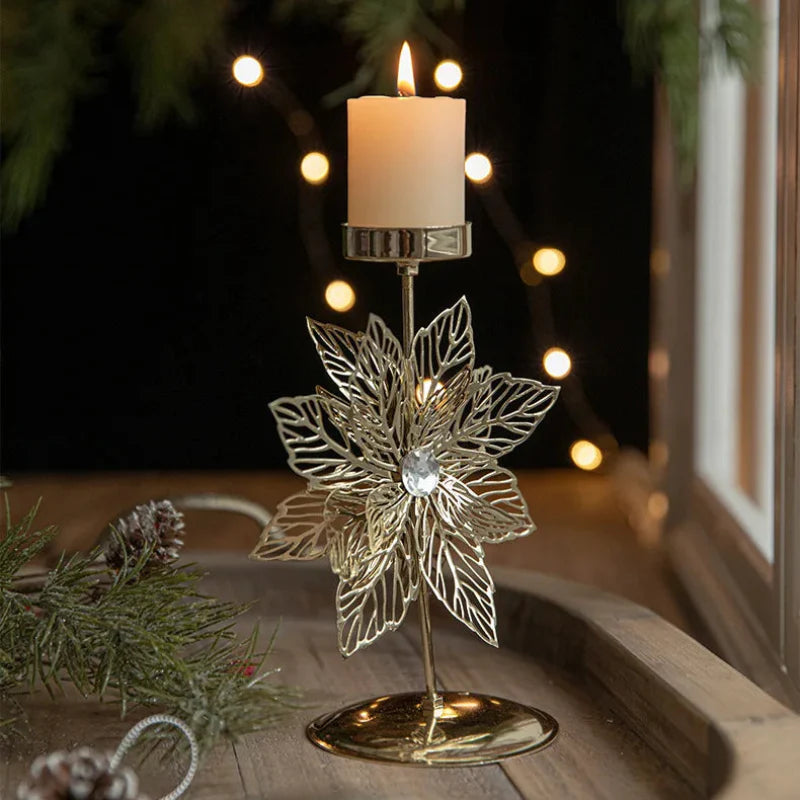 Brehn | Eisen Weihnachtskerzenständer