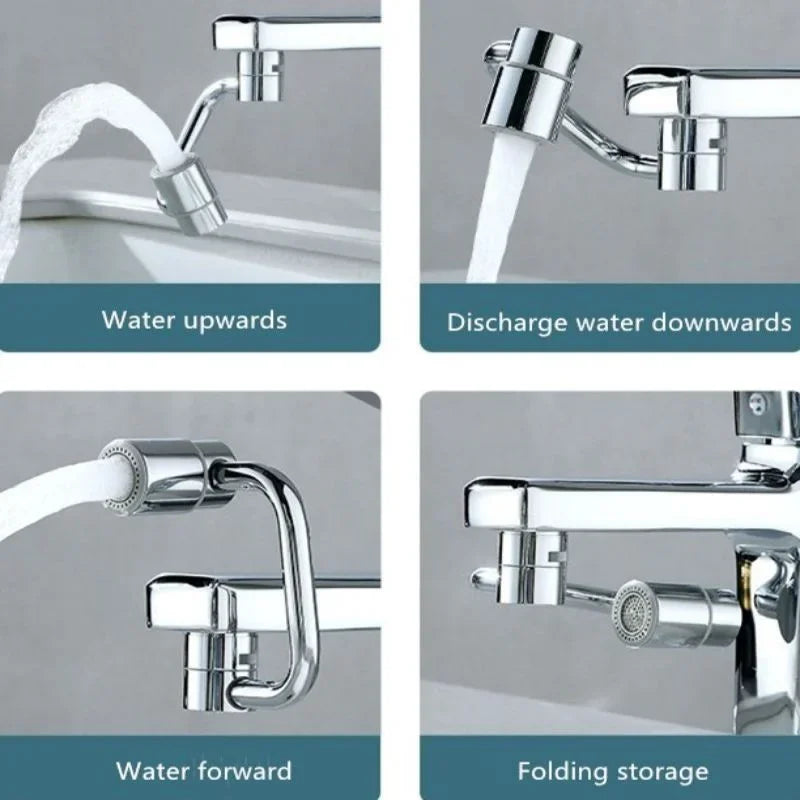 Brehn | Drehbarer Multifunktions-Universeller Anti-Spritz-Wasserhahnverlängerung