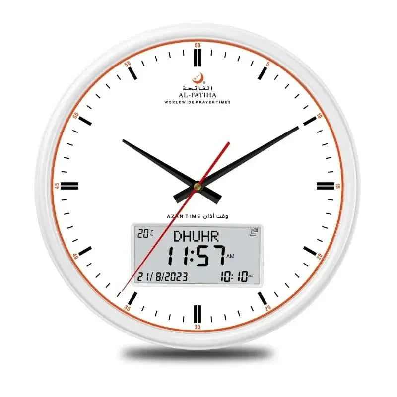 Gebetsuhr mit automatischer Azan-Anpassung und 10 Azan-Tönen