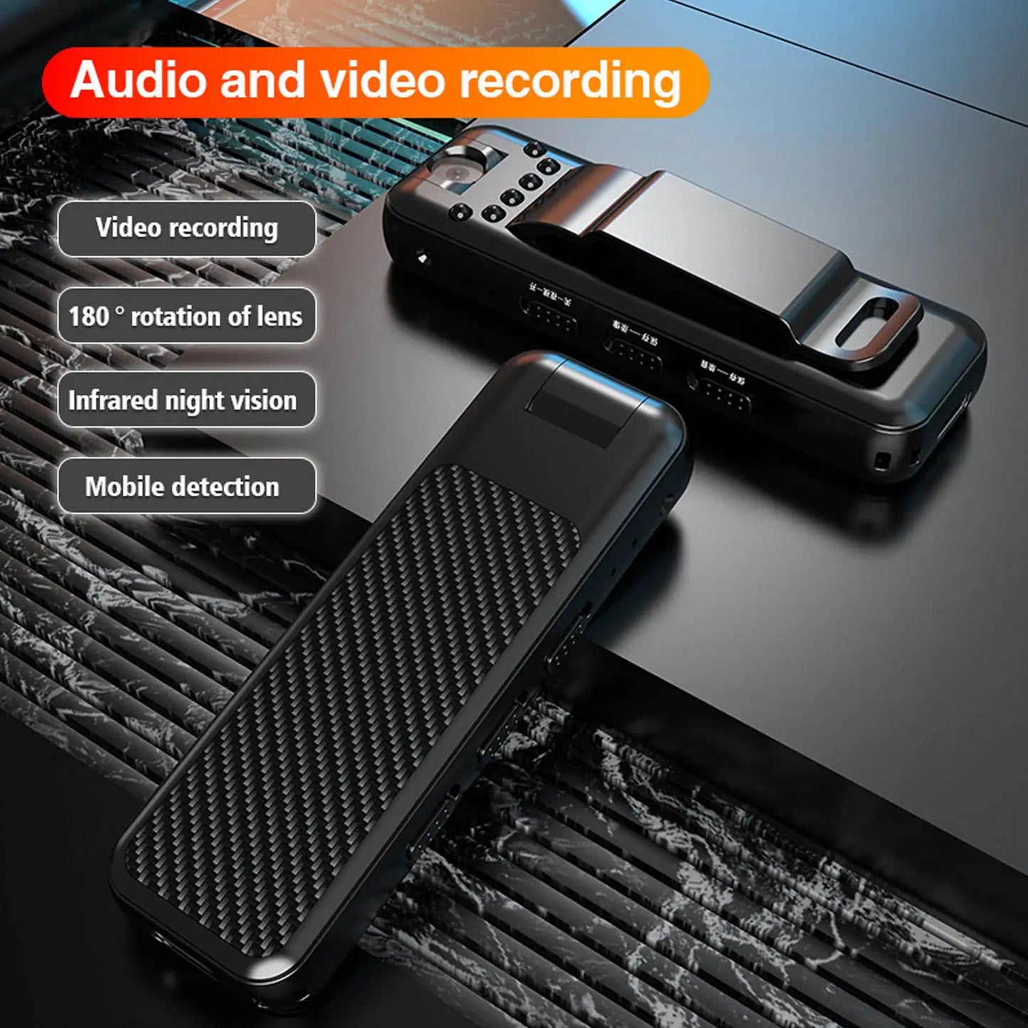Taschen-Spion Mini Clip-On Video Recorder Kamera | Brehn