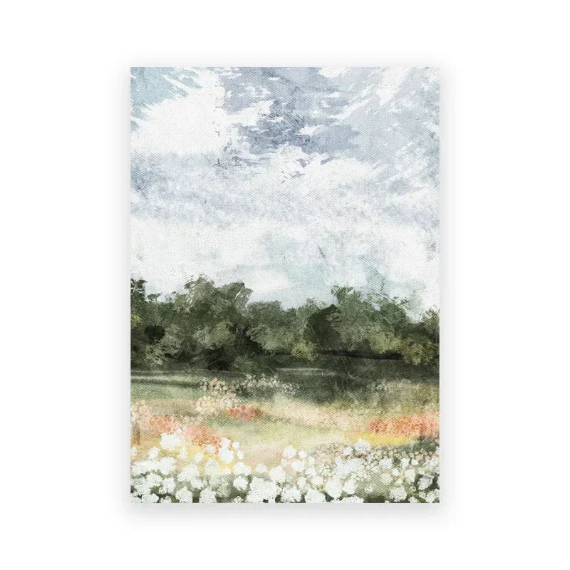Klassische Vintage Sommer Landschaften Fine Art Leinwanddrucke Galerie Wandkunst Bilder für Wohnzimmer Esszimmer Schlafzimmer Wohnkultur | Brehn