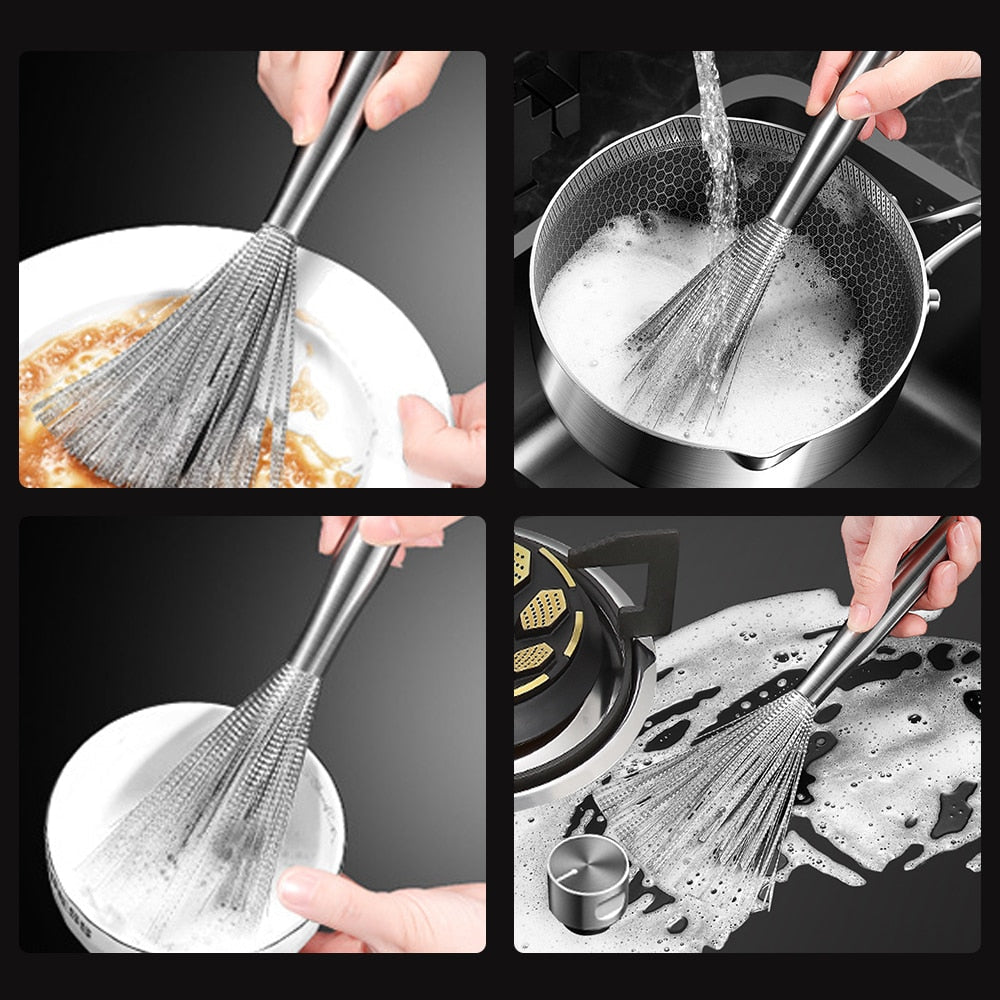 VIvolux | Anti-Kratzer Easy Pan Reinigungsbürste