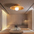 Brehn | Wald Deckenlampe - Elegante Holz-Deckenlampe mit warmem LED-Licht für Ihr Interieur