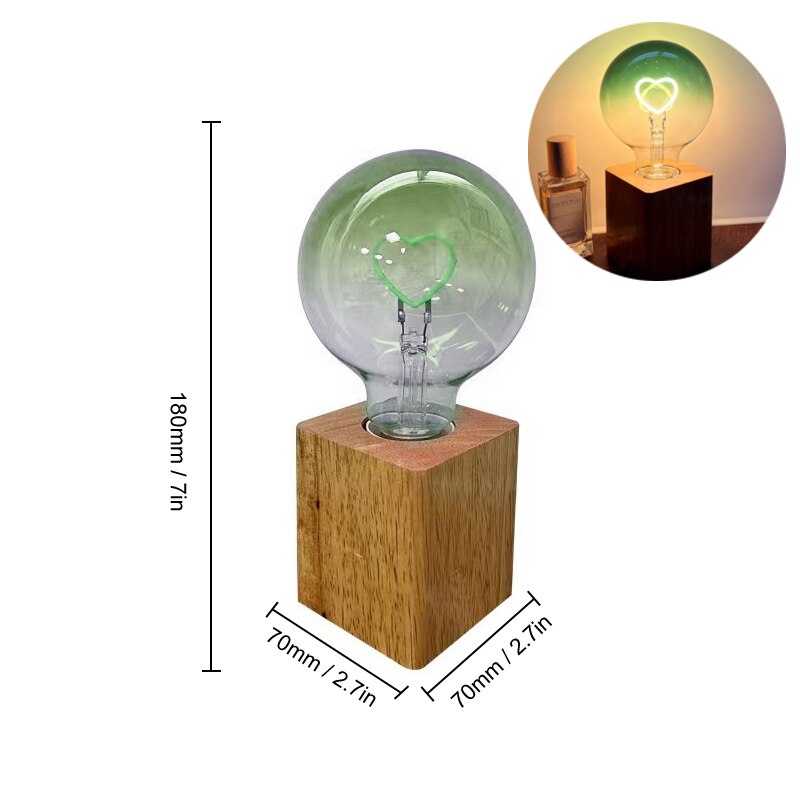 VIvolux | Eternity Love Heart LED Atmosphärenlampe