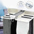 Smart Slide-Out Rail Tuch-Organizer