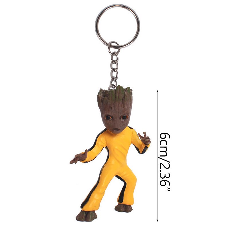 Brehn | Cartoon Groot Miniaturfigur: Verspielte Bürodekoration