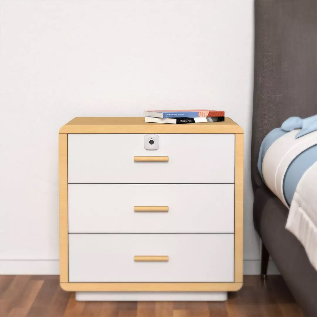 Brehn | Unsichtbares Smart Fingerabdruck-Schloss für Schubladen