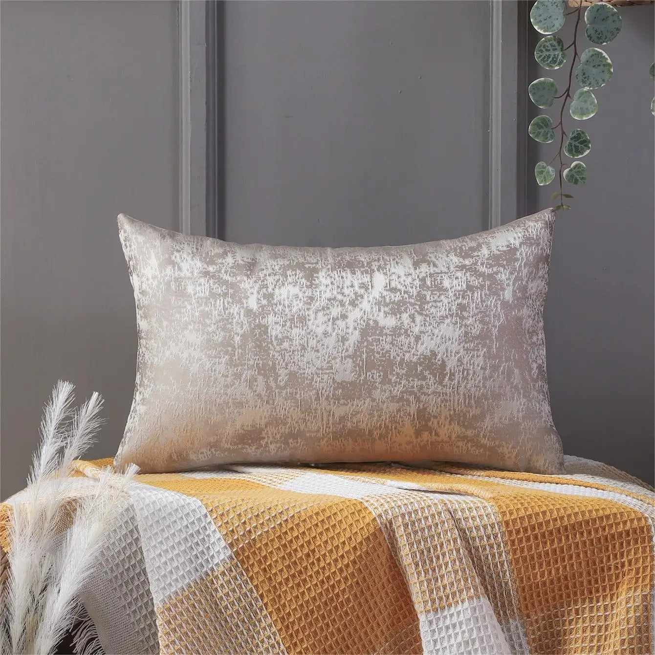 Brehn | Nordisches Kissenbezug - Skandinavischer Luxus Kissenbezug – Minimalistisches Design für das Interieur