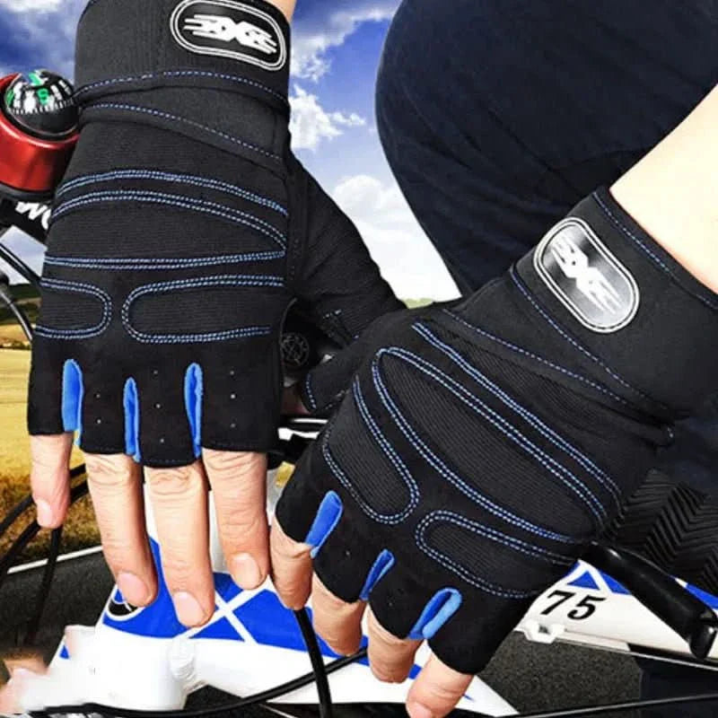 Stoßfeste Trainingshandschuhe mit Handgelenkstütze | Für Krafttraining, Fitness und Radfahren