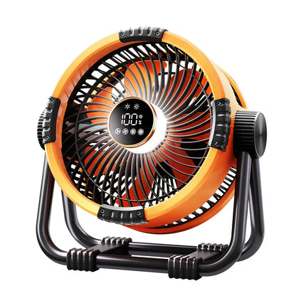 Campingventilator mit 20.000mAh Batterie, LED Licht & Fernbedienung – WindMate | Brehn