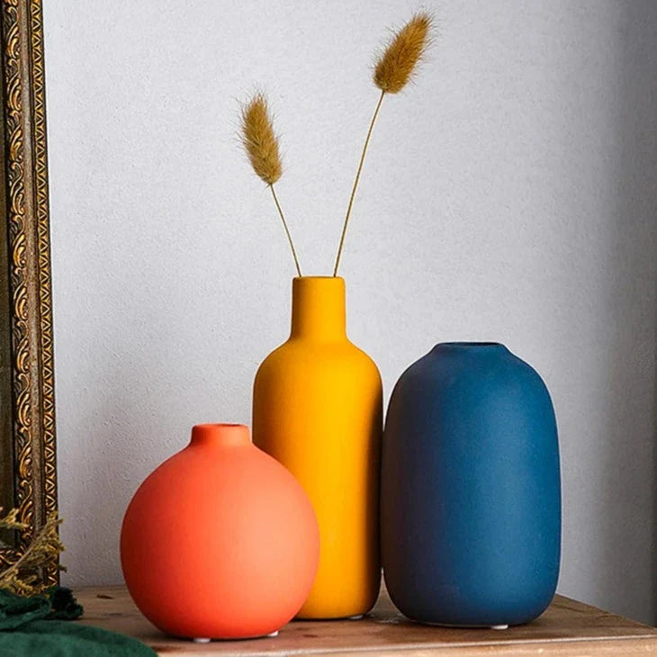 Nordische Keramikvase Brehn