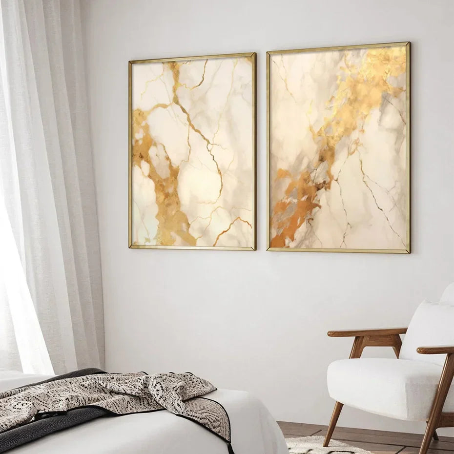 Moderner Schwarzer Beige Gold Flüssiger Marmor Druck Abstrakte Wandkunst Feine Kunst Leinwanddrucke Bilder Für Wohnzimmer Schlafzimmer Kunstdekoration | Brehn