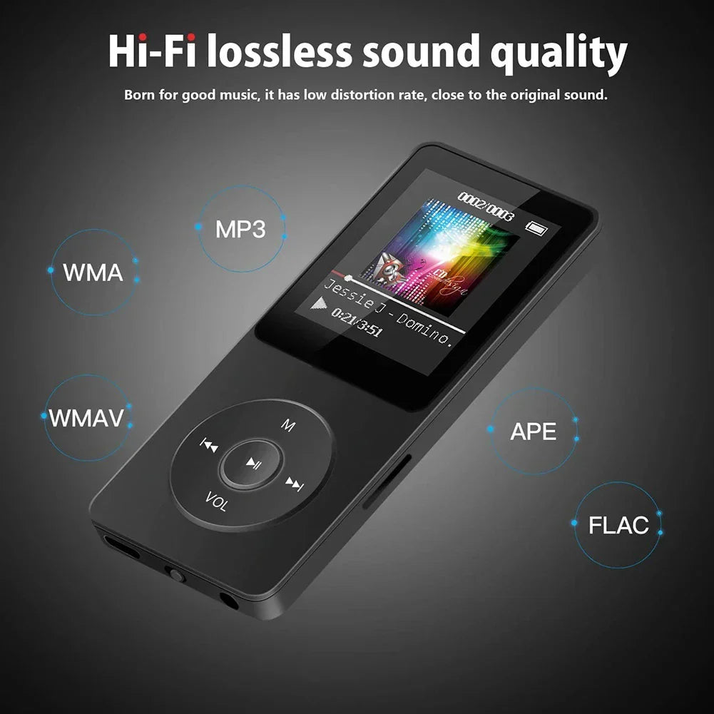 MP3-Player – Kabelloses HiFi-Audio mit Bluetooth und multifunktionaler Medienunterstützung