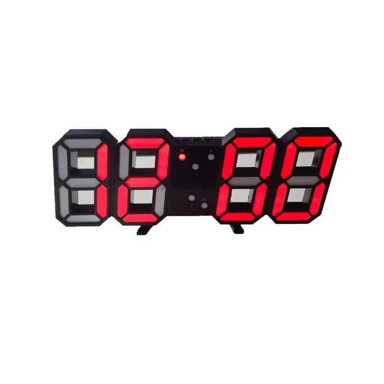 GlowLuxe - Stilvolle 3D LED Wand Uhr | Brehn