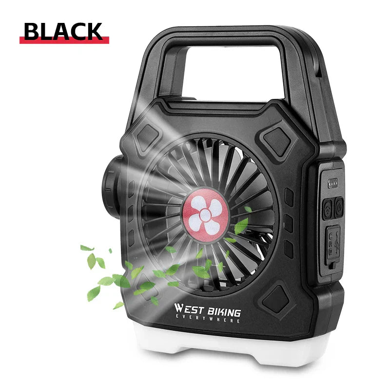 Brehn | Multifunktionaler Abenteuer-Kühlventilator mit Licht