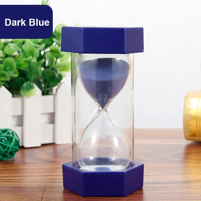 Hexagonale Dekorative Sanduhr – Mehrere Zeitoptionen und Farben | Brehn