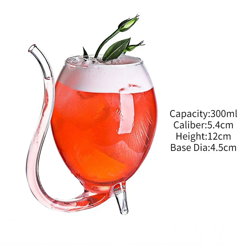 Kreative Geometrische Wein- & Cocktailgläser