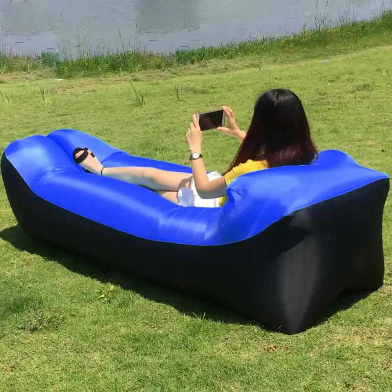 Brehn | Tragbares aufblasbares Outdoor-Luftsofa Bett Lounger