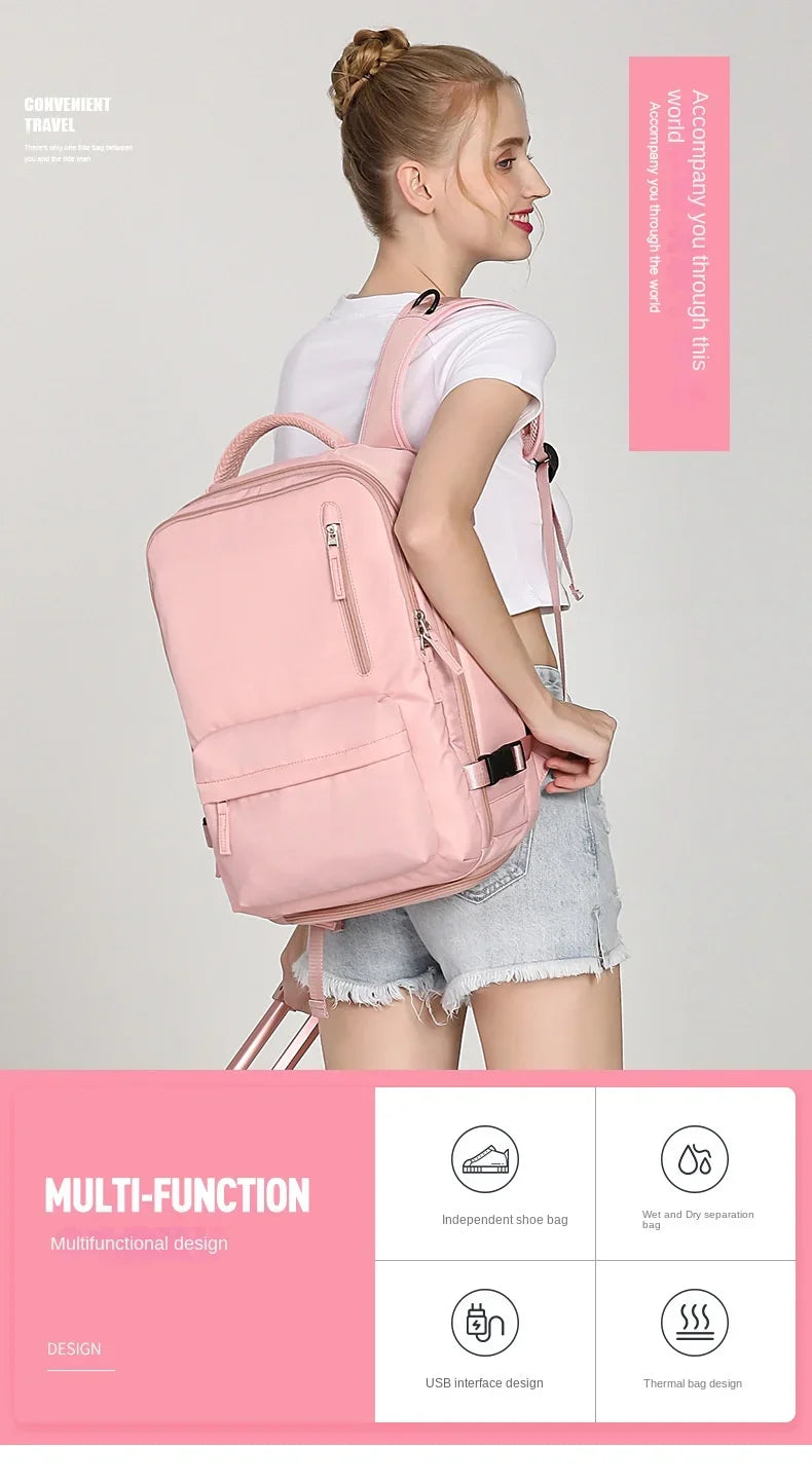 Reis Tragbarer Rucksack mit Schuhfach