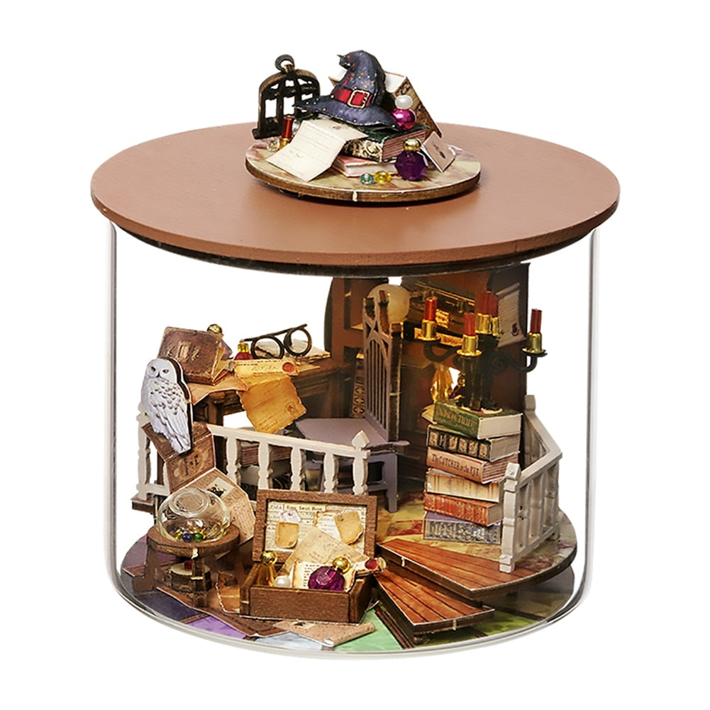 Mini Mansion Holz Mobiliertes Puppenhaus | Brehn