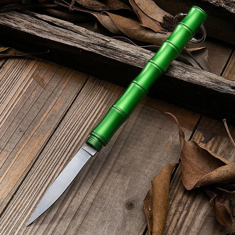 Bamboo tragbares Selbstverteidigung Campingmesser | Brehn