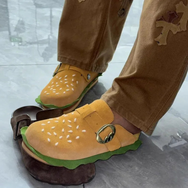 Brehn | Hamburger Stil Freizeit Strandpantoffeln