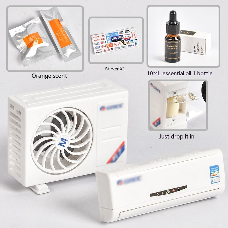 VIvolux | Mini Solar AC Auto Aromatherapie Dekor