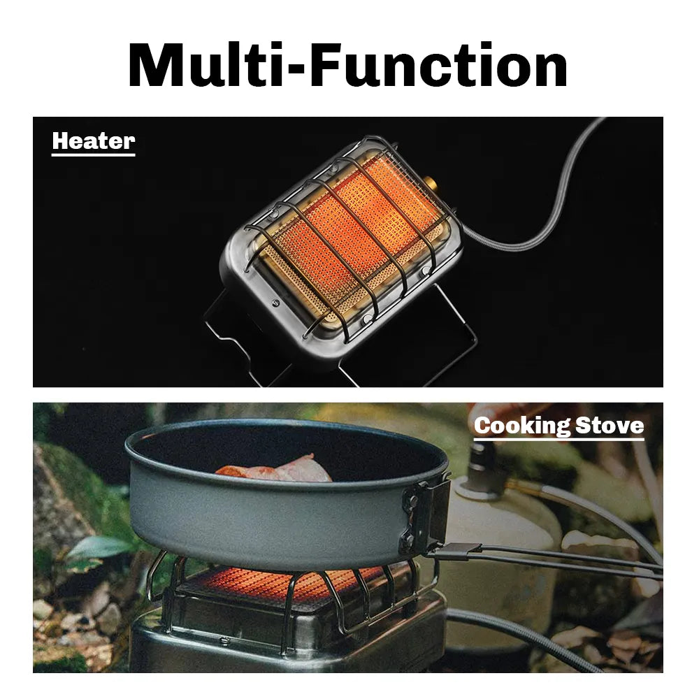 VIvolux | Heat Fold Tragbarer Gas Campingkocher